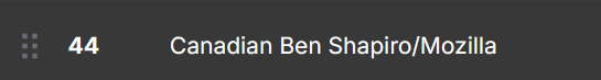 Canadian Ben Shapiro / Mozilla